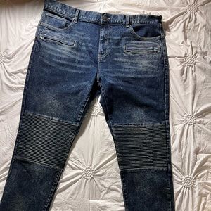 Biker jeans